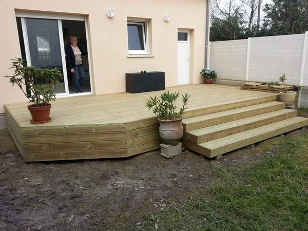 Quelle taille pour une terrasse en bois