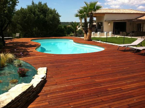 terrasse ipe bois exotique piscine