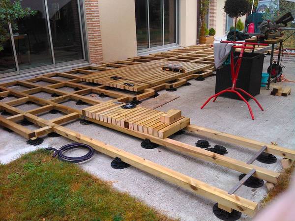 construire terrasse en bois