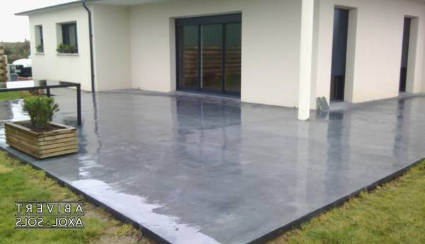 beton ciré terrasse exterieur prix