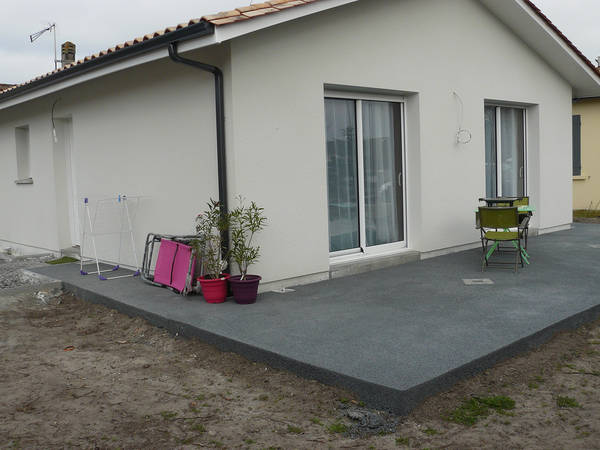 réaliser une dalle beton pour terrasse