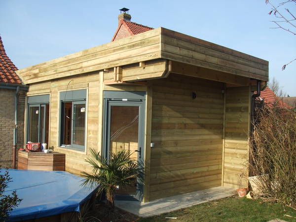 agrandissement maison en bois